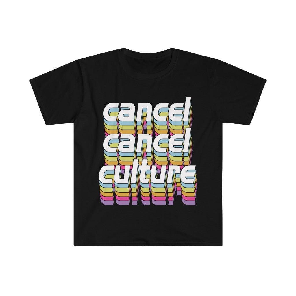 Cancel Cancel Culture T-Shirts, Anti Cancel Culture, Freedom Of Speech First Amendment Tee | Right To Opinion| Speak Your Truth, Not Woke Cotton, Crew neck, DTG, Men's Clothing, Regular fit, T-shirts, Tee, tees, Women's Clothing - plusminusco.com