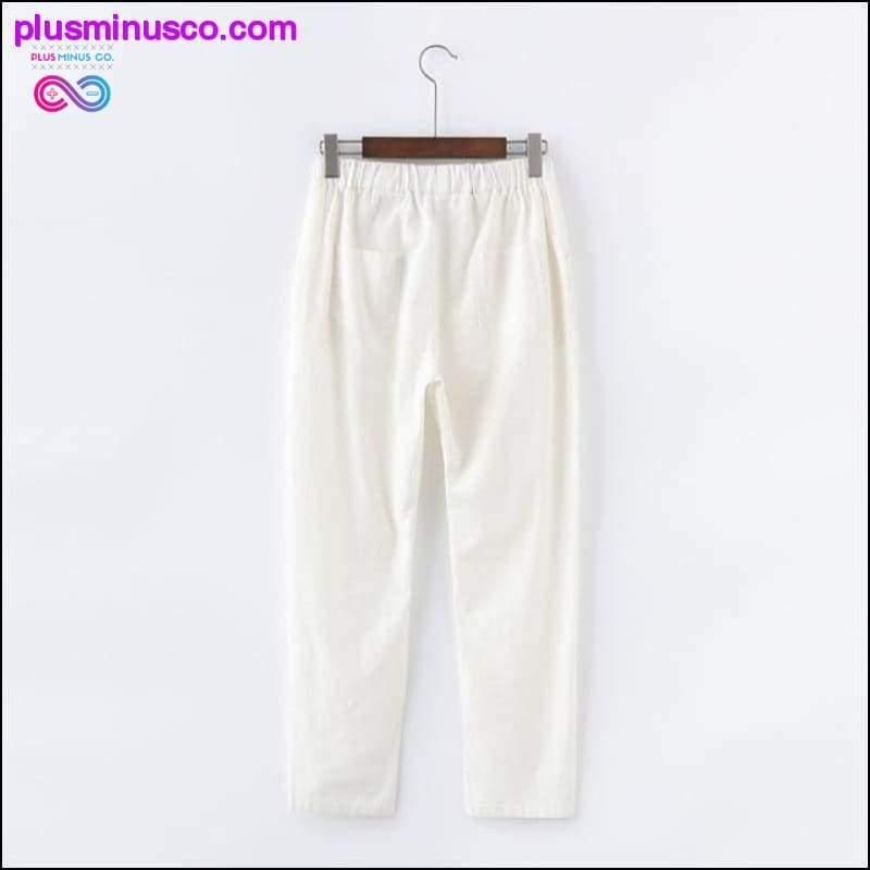 Candy Colors Summer Pants Women Lace Up Pantalon Femme - plusminusco.com