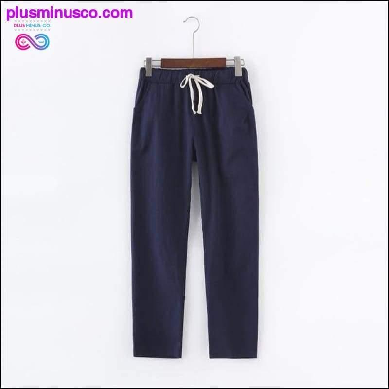 Candy Colors Summer Pants Women Lace Up Pantalon Femme - plusminusco.com