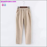 Candy Colors Summer Pants Women Lace Up Pantalon Femme - plusminusco.com