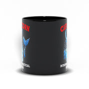 Capricorn Qualities  Introvert, Practical, Reliable Black Mugs, Capricon Zodiac design Mug, Capricon Gift ideas, December Born, January Born - plusminusco.com