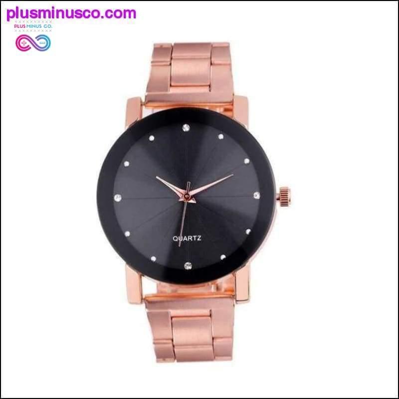 Повсякденні та модні кварцові годинники з нержавіючої сталі для чоловіків - plusminusco.com