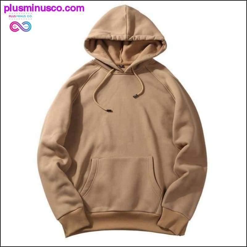 Casual Armygreen Black Khaki Hoodie Hip Hop Street Wear - plusminusco.com