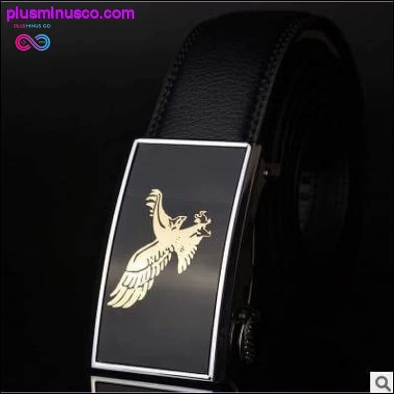 Uformelt belte i ekte skinn for menn Kuskinnstropp - plusminusco.com