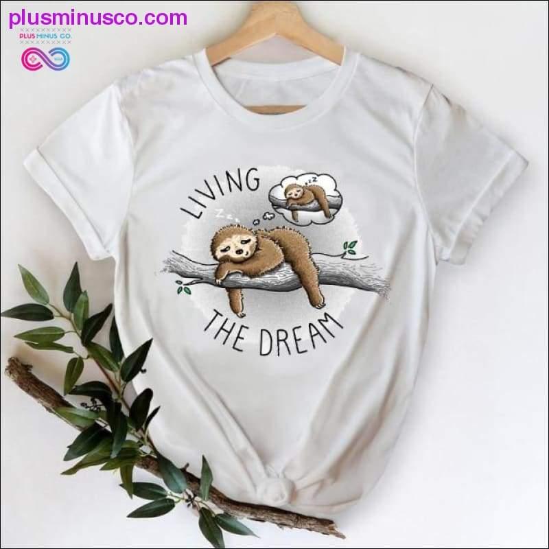 Cat Face Funny Cartoon Girl Printing 90s Spring Summer Top - plusminusco.com