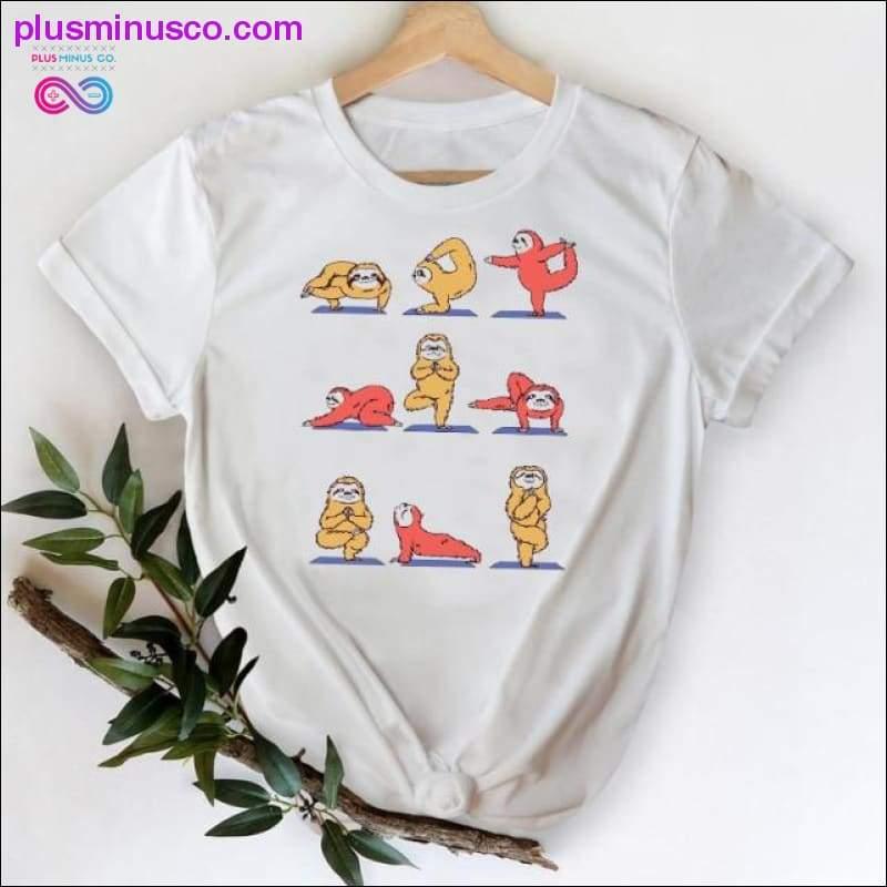 Cat Face Funny Cartoon Girl Printing 90s Spring Summer Top - plusminusco.com