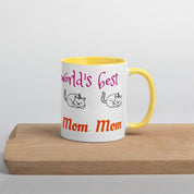 Cat Lover Gift, Cat Mom Mug, Cat Mug For Mom, Cat Coffee Mug, Cat Mug Ceramic, Gifts for cat lovers, World Best Cat Mom - plusminusco.com