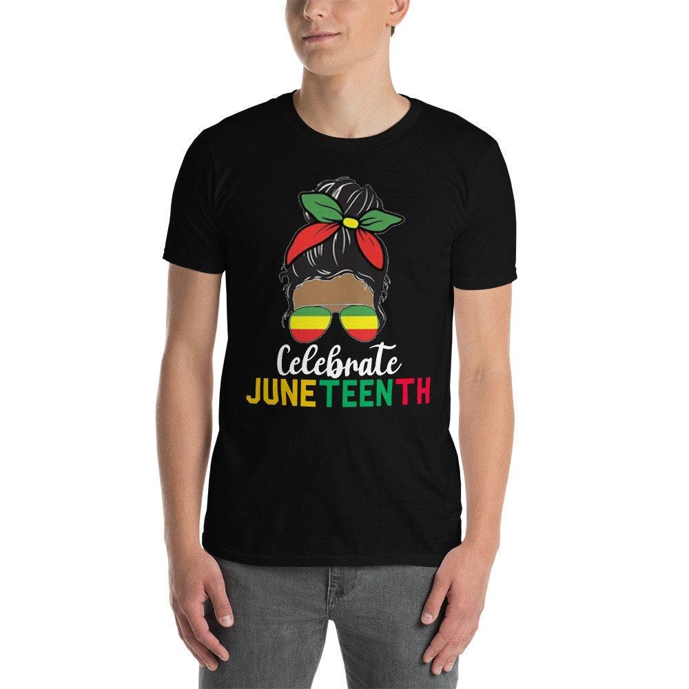 celebra il junteteenth pride afro americano, t-shirt Tee, tees - plusminusco.com