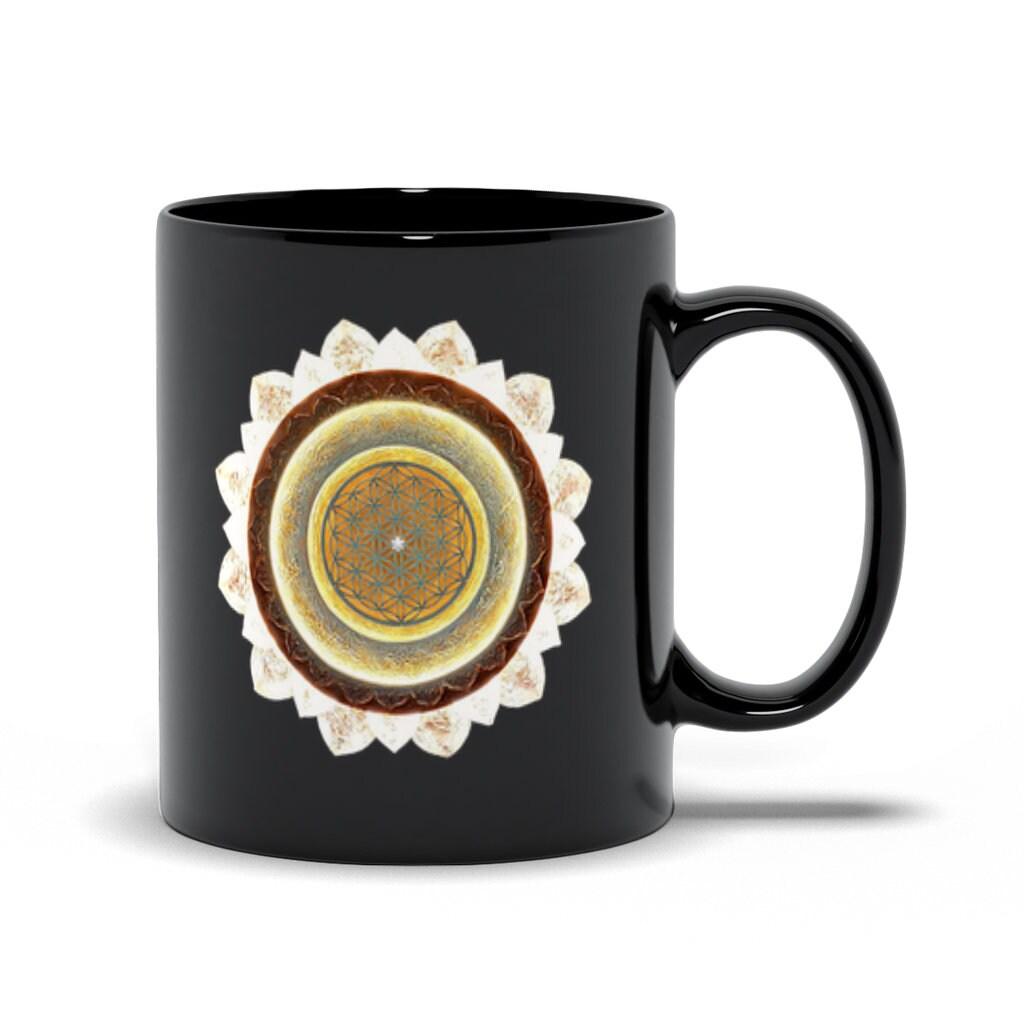 Chakra Black Mugs - plusminusco.com