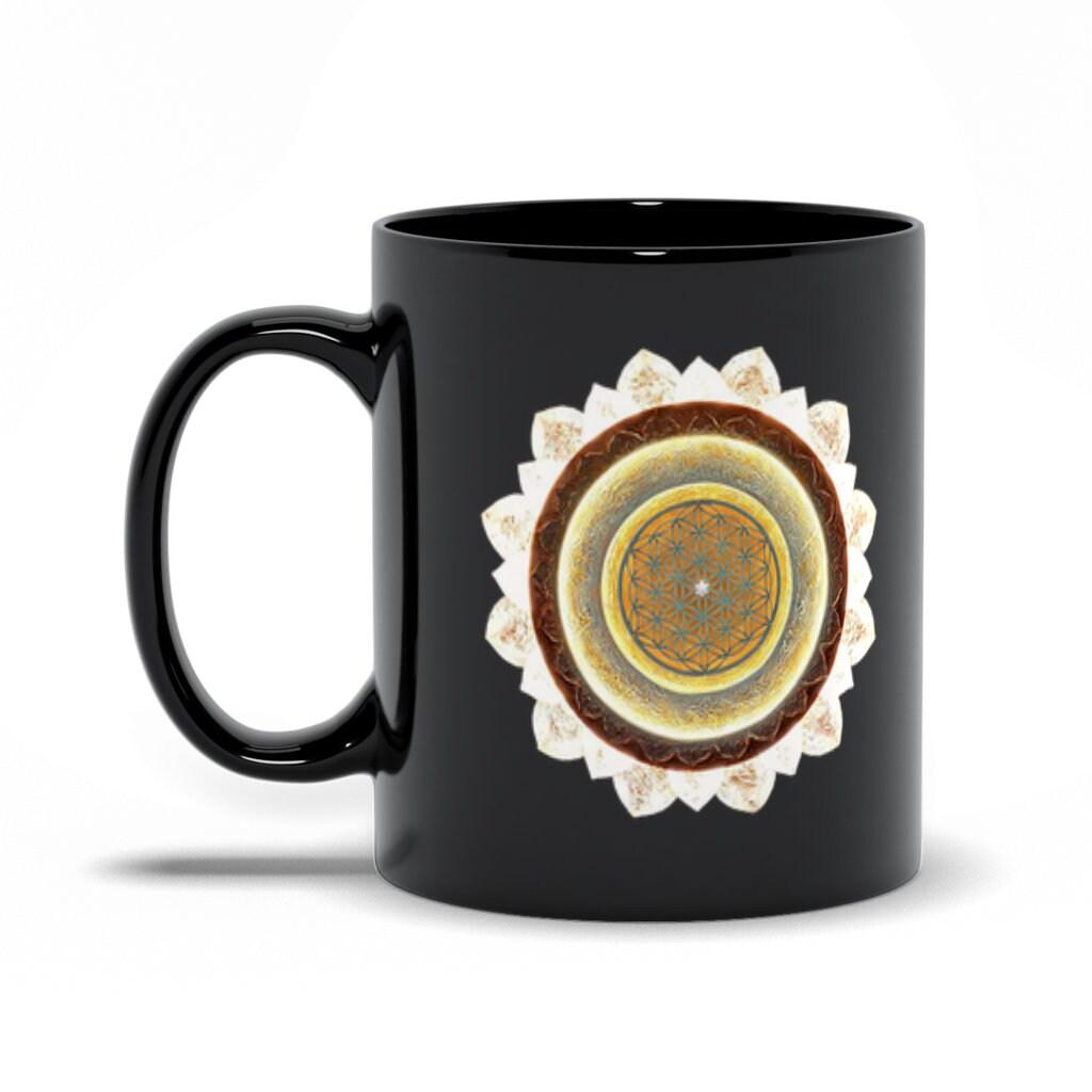 Chakra Black Mugs - plusminusco.com