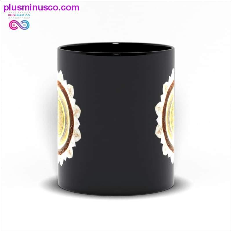 Chakra Black Mugs - plusminusco.com
