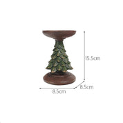 Christmas Atmosphere Decoration Decorations Christmas Tree Candle Stand Home Tabletop Room Decoration Resin Crafts - plusminusco.com