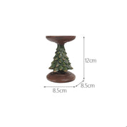 Christmas Atmosphere Decoration Decorations Christmas Tree Candle Stand Home Tabletop Room Decoration Resin Crafts - plusminusco.com
