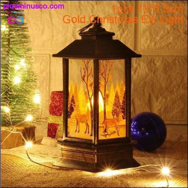 LEDクリスマスキャンドルと家のクリスマス装飾 - plusminusco.com
