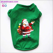 Christmas Dog Clothes Cotton Pet Clothing - plusminusco.com
