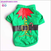 Χριστουγεννιάτικα ρούχα για σκύλους Βαμβακερά ρούχα για κατοικίδια - plusminusco.com