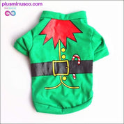 Christmas Dog Clothes Cotton Pet Clothing - plusminusco.com