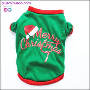 Christmas Dog Clothes Cotton Pet Clothing - plusminusco.com