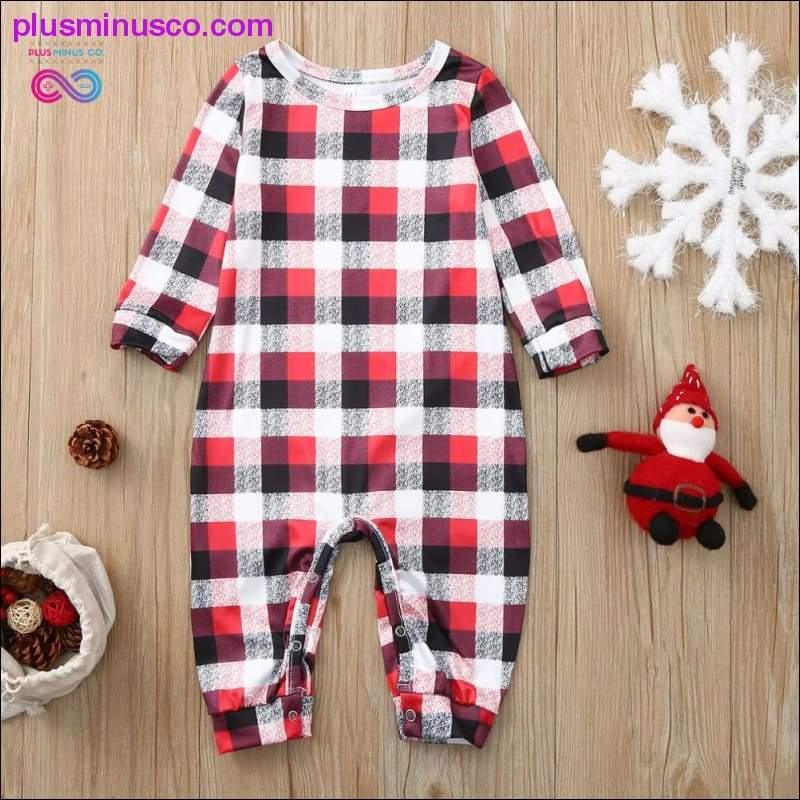 Christmas Family Matching Pajamas Set Deer Adult Kid Family - plusminusco.com