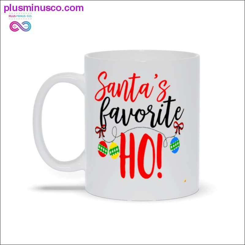 Christmas Mug, Santa's Favorite Ho! Mugs - plusminusco.com