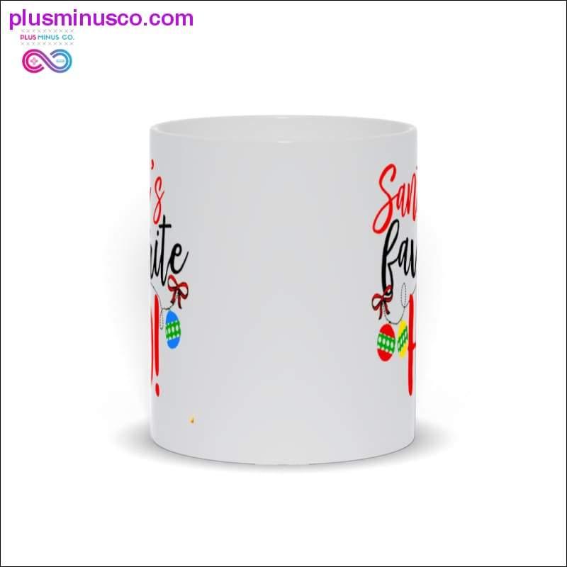 Christmas Mug, Santa's Favorite Ho! Mugs - plusminusco.com