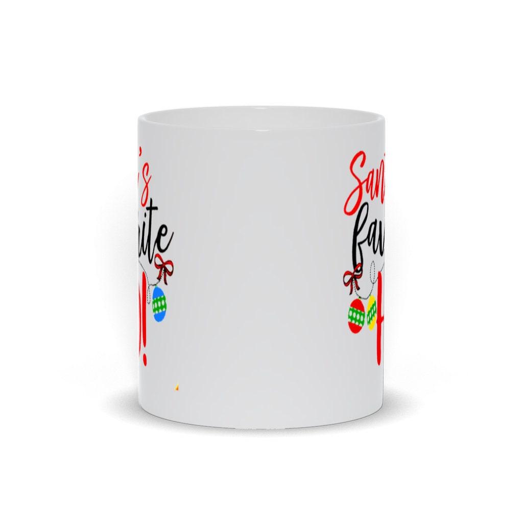 Christmas Mug, Santa&#39;S Favorite Ho! Christmas mug, Holiday gift, Christmas gift, Coffee mug - plusminusco.com