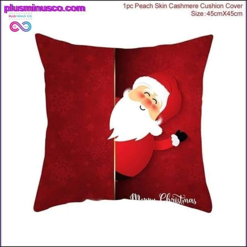 Božićne jastučnice Sretan božićni dekor za dom Noel, božićne jastučnice, božićni ukrasi, božićni ukrasi, božićni poklon - plusminusco.com