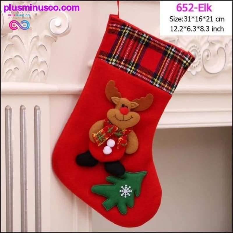 Božićni ukrasi za čarape na PlusMinusCo.com - plusminusco.com