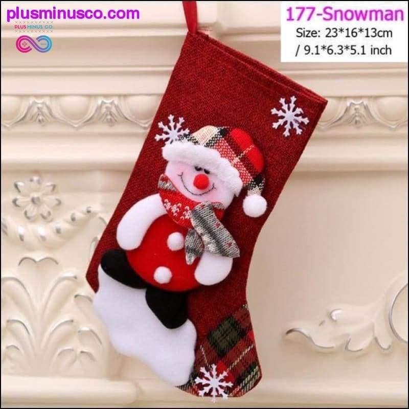Decorazioni per calzini natalizi su PlusMinusCo.com - plusminusco.com