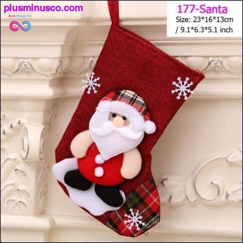 Ozdoby świąteczne na skarpetki w PlusMinusCo.com - plusminusco.com
