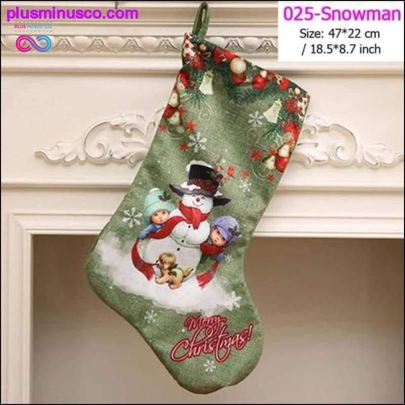 Різдвяні шкарпеткові прикраси на PlusMinusCo.com - plusminusco.com