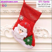 Karácsonyi zoknidíszek a PlusMinusCo.com - plusminusco.com oldalon