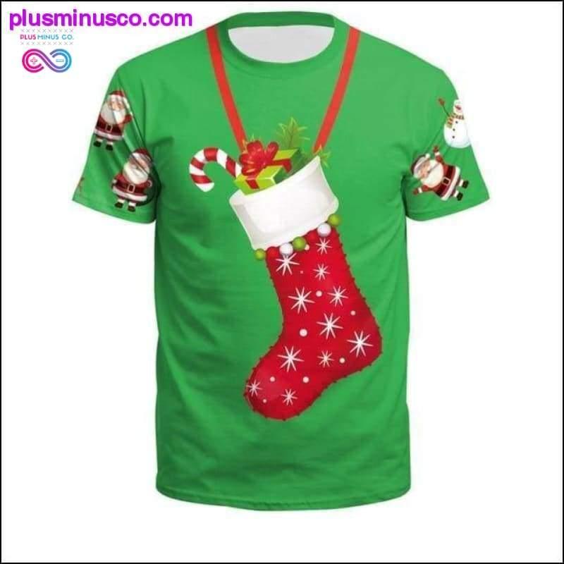 Vánoční tričko Dámské tričko Tričko větší velikosti Dámské - plusminusco.com