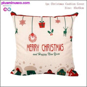 Housses de coussin sur le thème de Noël pour la décoration intérieure sur - plusminusco.com