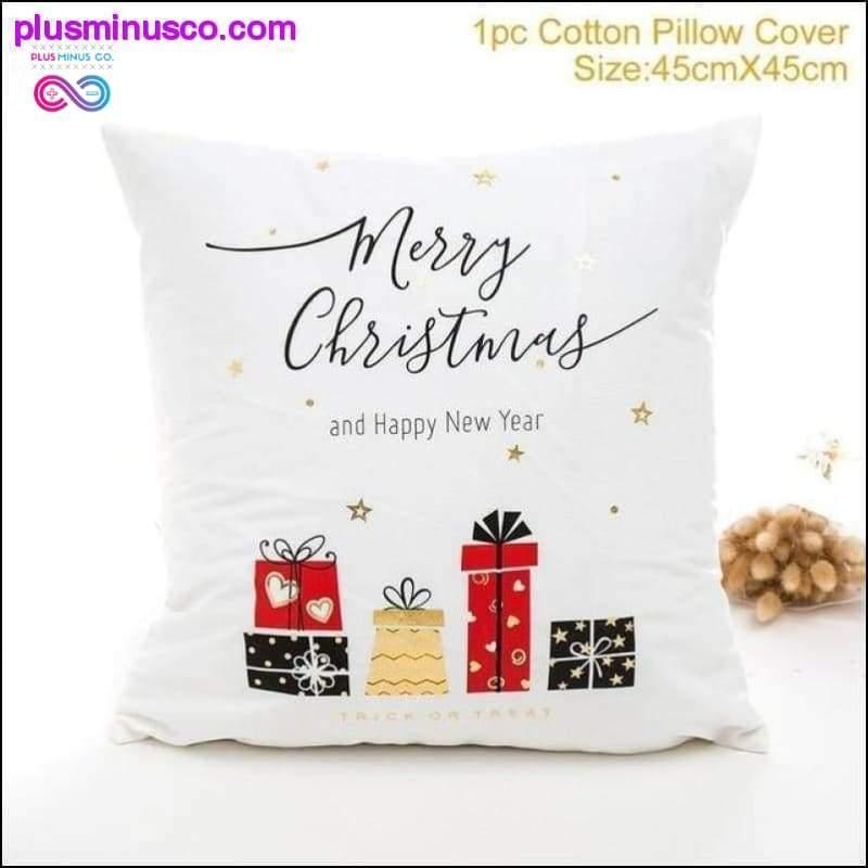 Коледни калъфи за възглавница за домашен декор на - plusminusco.com