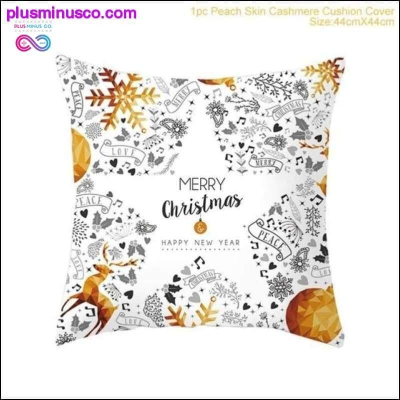 Kalėdų teminiai pagalvėlių užvalkalai namų dekoravimui adresu plusminusco.com