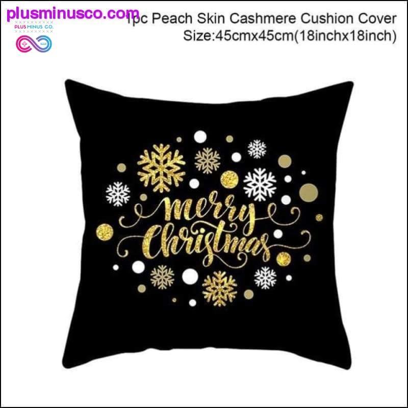 クリスマスをテーマにした室内装飾用クッションカバー - plusminusco.com