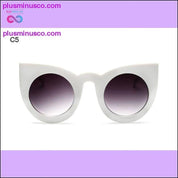 Dámské robustní sluneční brýle Cat Eye - 100% UV400 ochrana - plusminusco.com