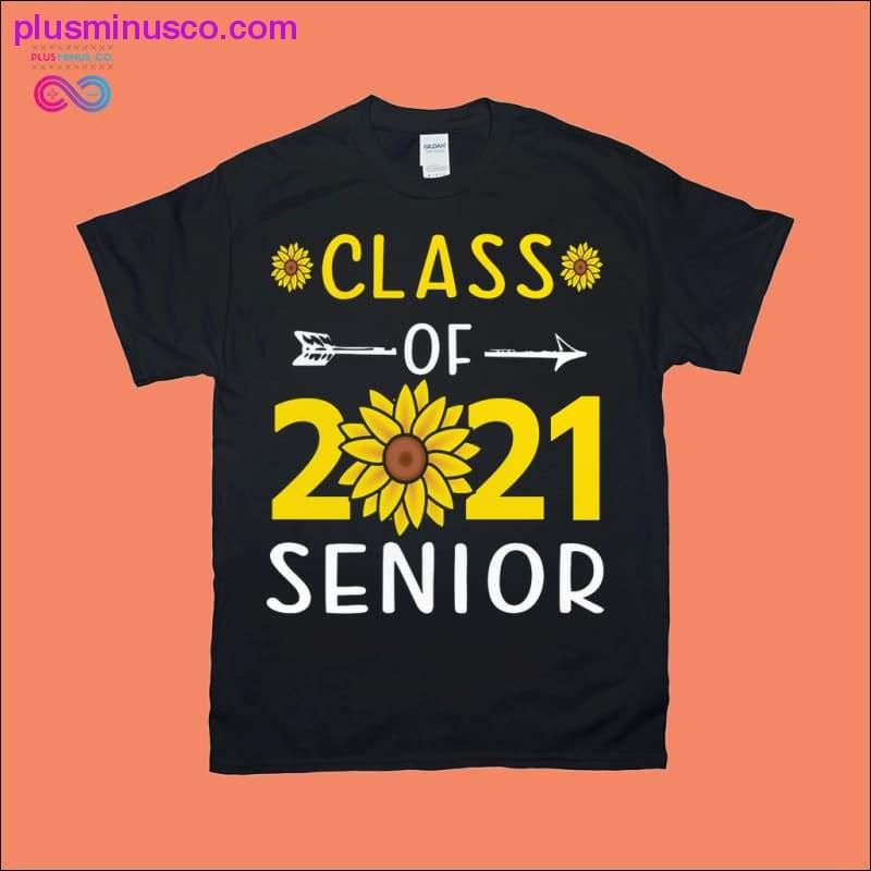 Klasse af 2021 Senior T-shirts - plusminusco.com