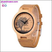 أفضل الساعات الخشبية الكلاسيكية المصنوعة يدويًا للرجال مع نابض بالحياة - plusminusco.com
