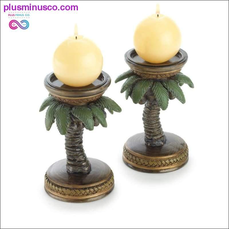Coconut Tree Candle Holder ll Plusminusco.com - plusminusco.com