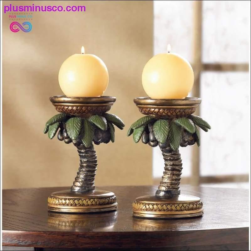 Coconut Tree Candle Holder ll Plusminusco.com gift, home decor, light - plusminusco.com