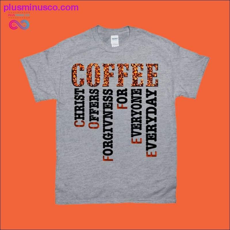 Coffee Christ Offers Forgiveness for Everyone Everyday - plusminusco.com