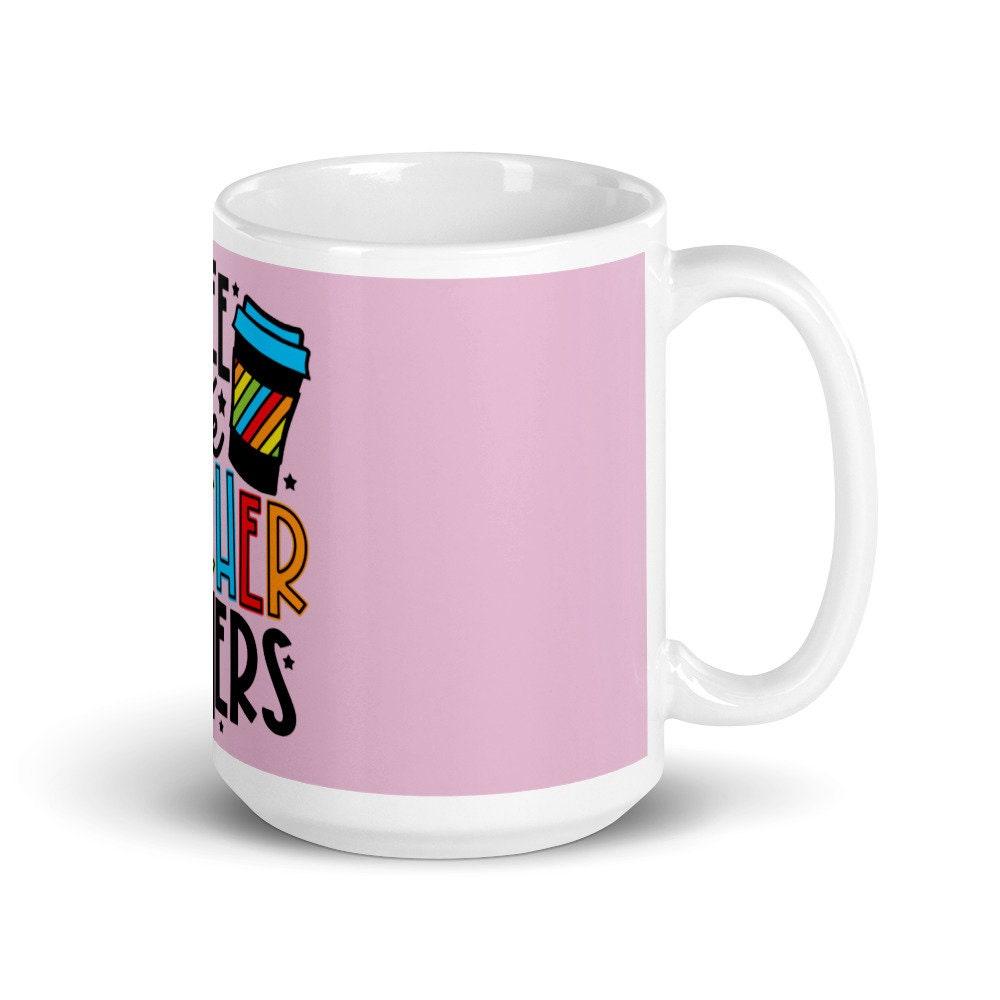 Coffee Gives Me Teacher Powers Back To School Funny Teachers Coffee Mug Men Women - plusminusco.com