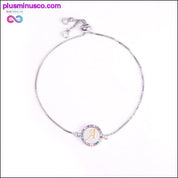Colorful Rainbow Zircon 26 Letter Bracelet for Women - plusminusco.com