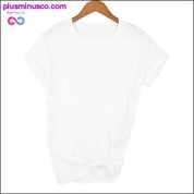 Страхотна графика Бяла тениска || PlusMinusco.com - plusminusco.com
