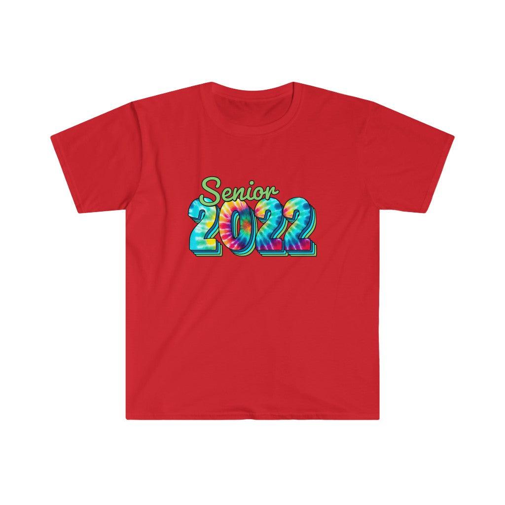 Senior 2022 uniszex puha stílusú pamut póló másolata, szűk nyakú, DTG, férfi ruházat, normál szabású, pólók, női ruházat - plusminusco.com