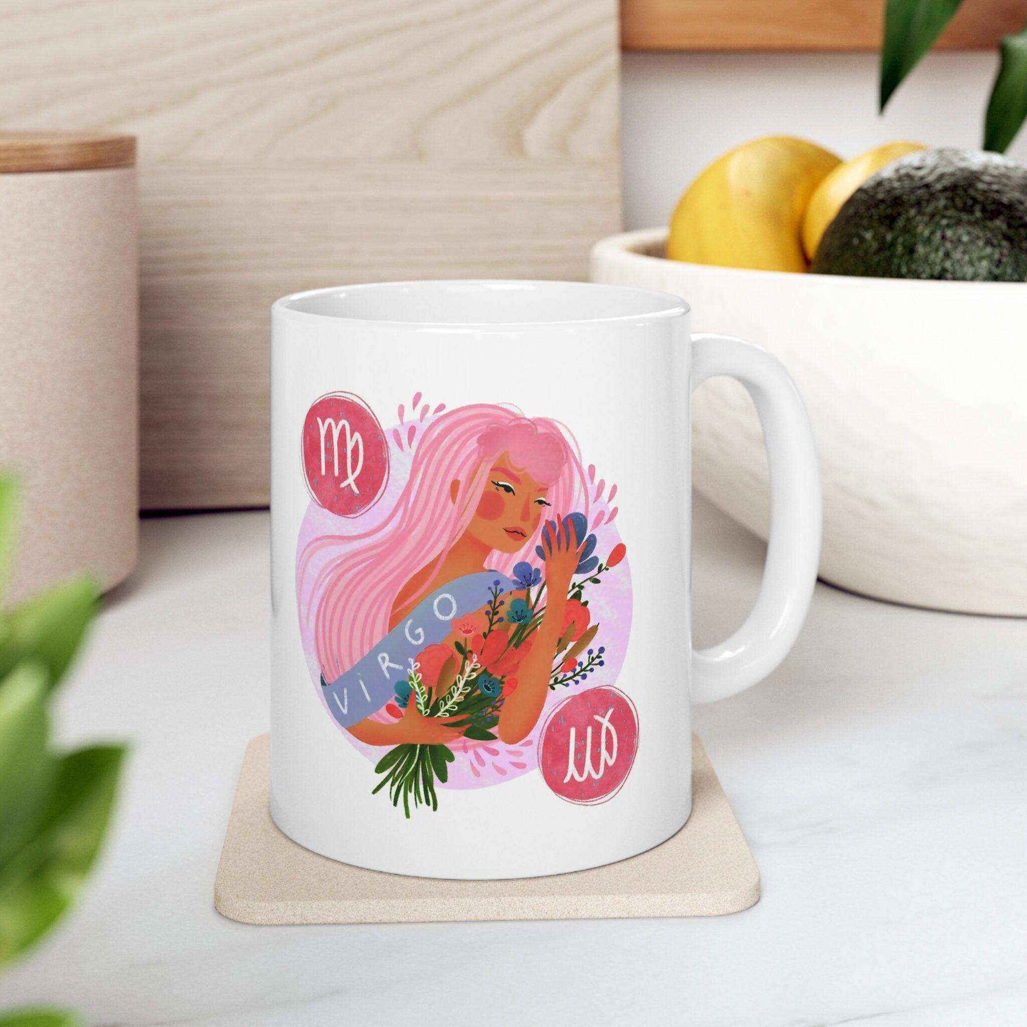 Copy of Taurus Mugs,Taurus Zodiac Mug, Zodiac Coffee mug, Taurus mug, artistic Taurus mug, Taurus birthday gift, Taurus zodiac mug - plusminusco.com