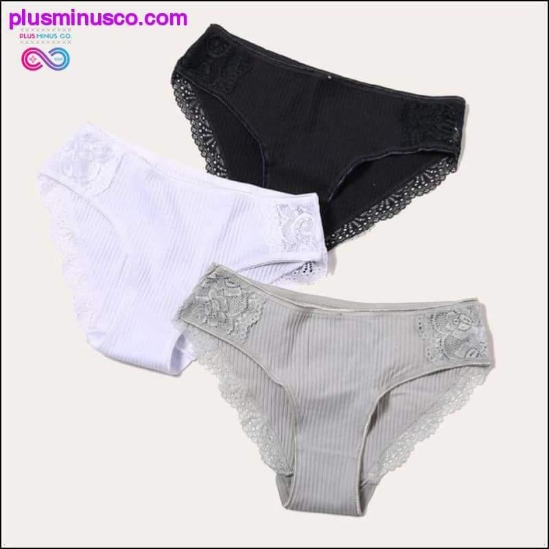 lote Solid Women's Panties Comfort - plusminusco.com