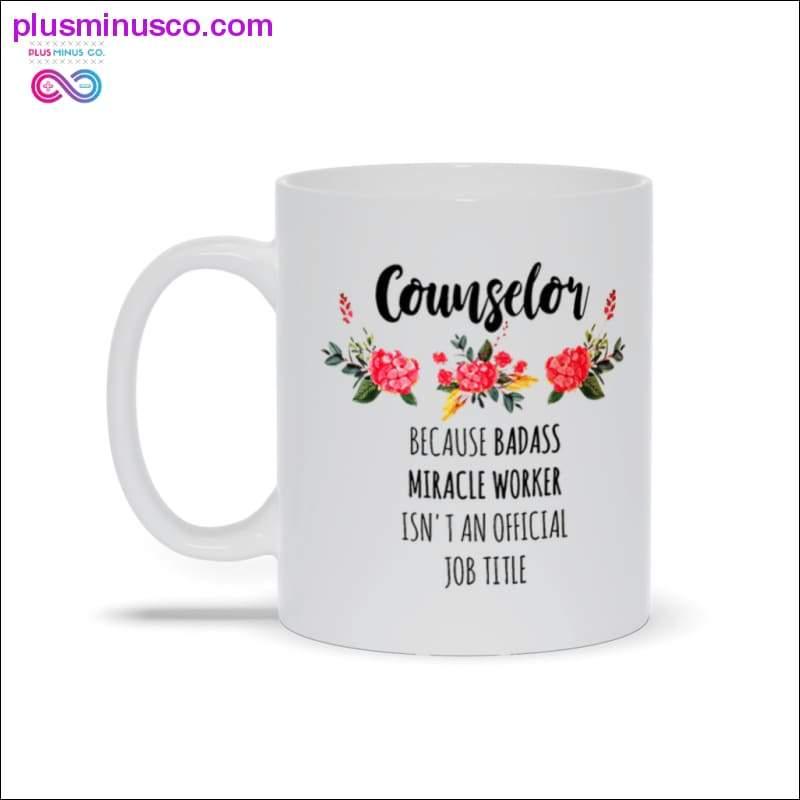 Counselor Mug, Counselor Gift, Counselor Coffee Cups - plusminusco.com